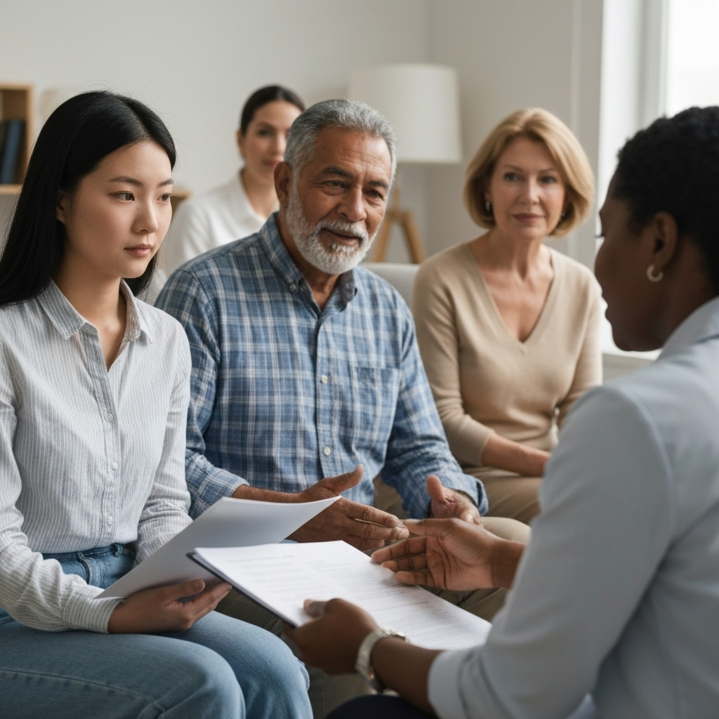 Mental health awareness and therapy counseling