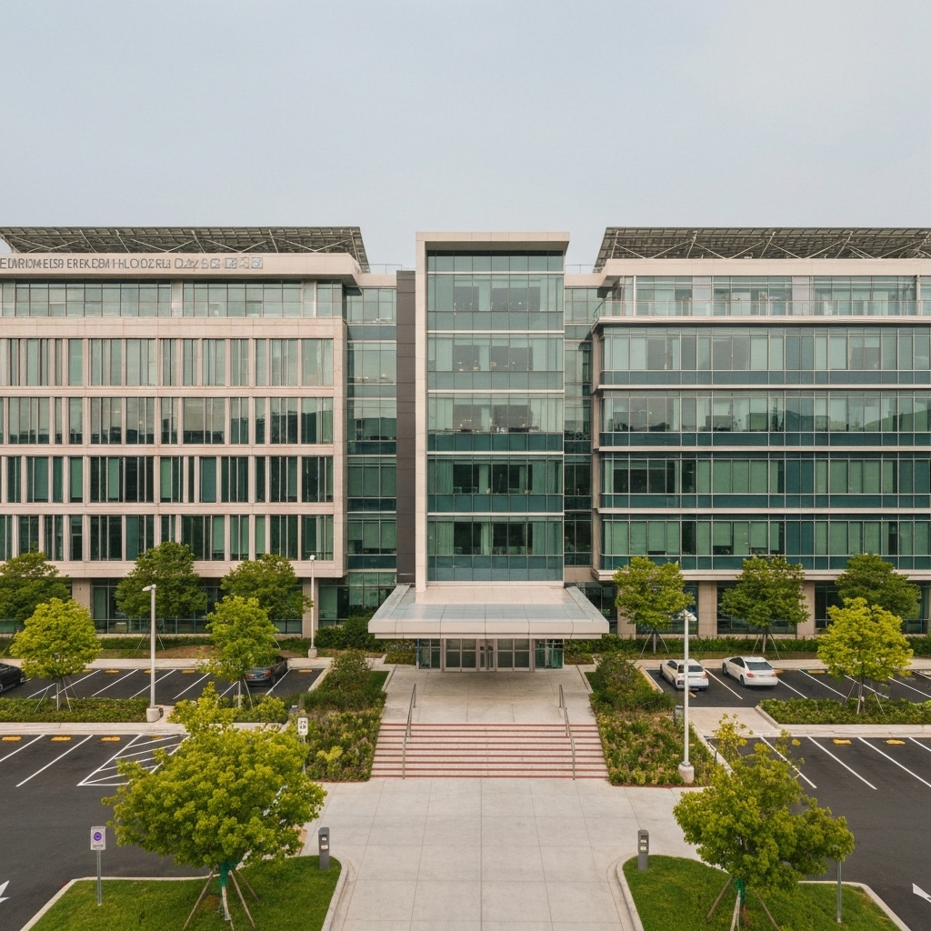 Modern medical facility with professional healthcare environment